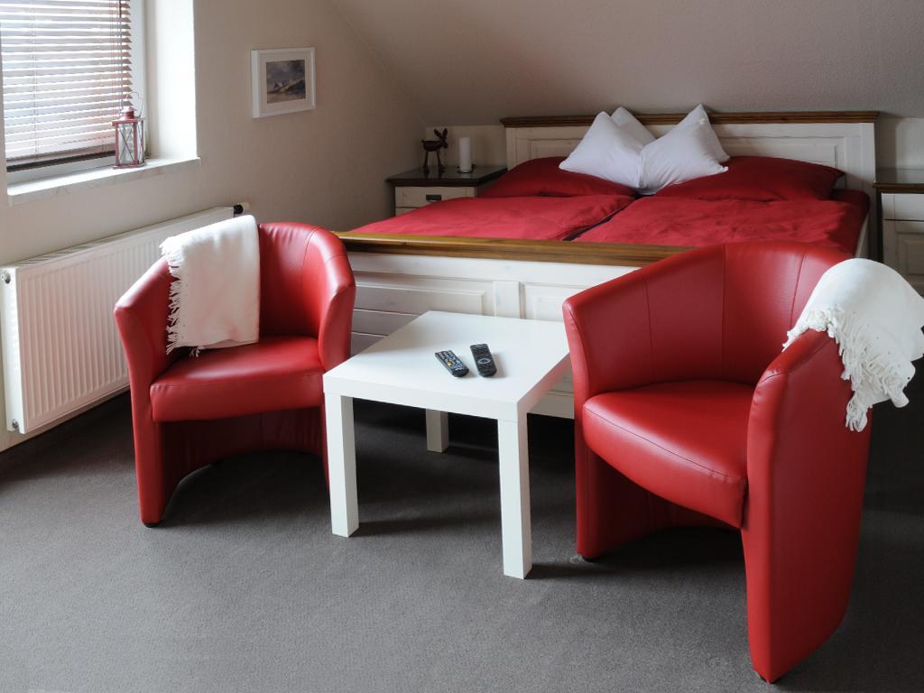 Café Pension Steffen Sanitz Chambre photo